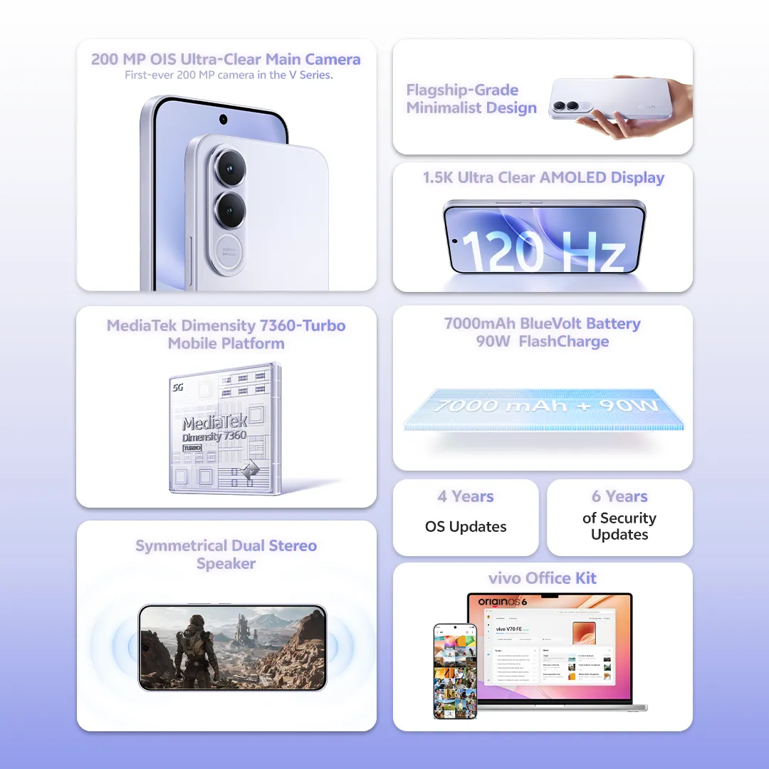vivo V70 FE 5G Silver 8+256_2