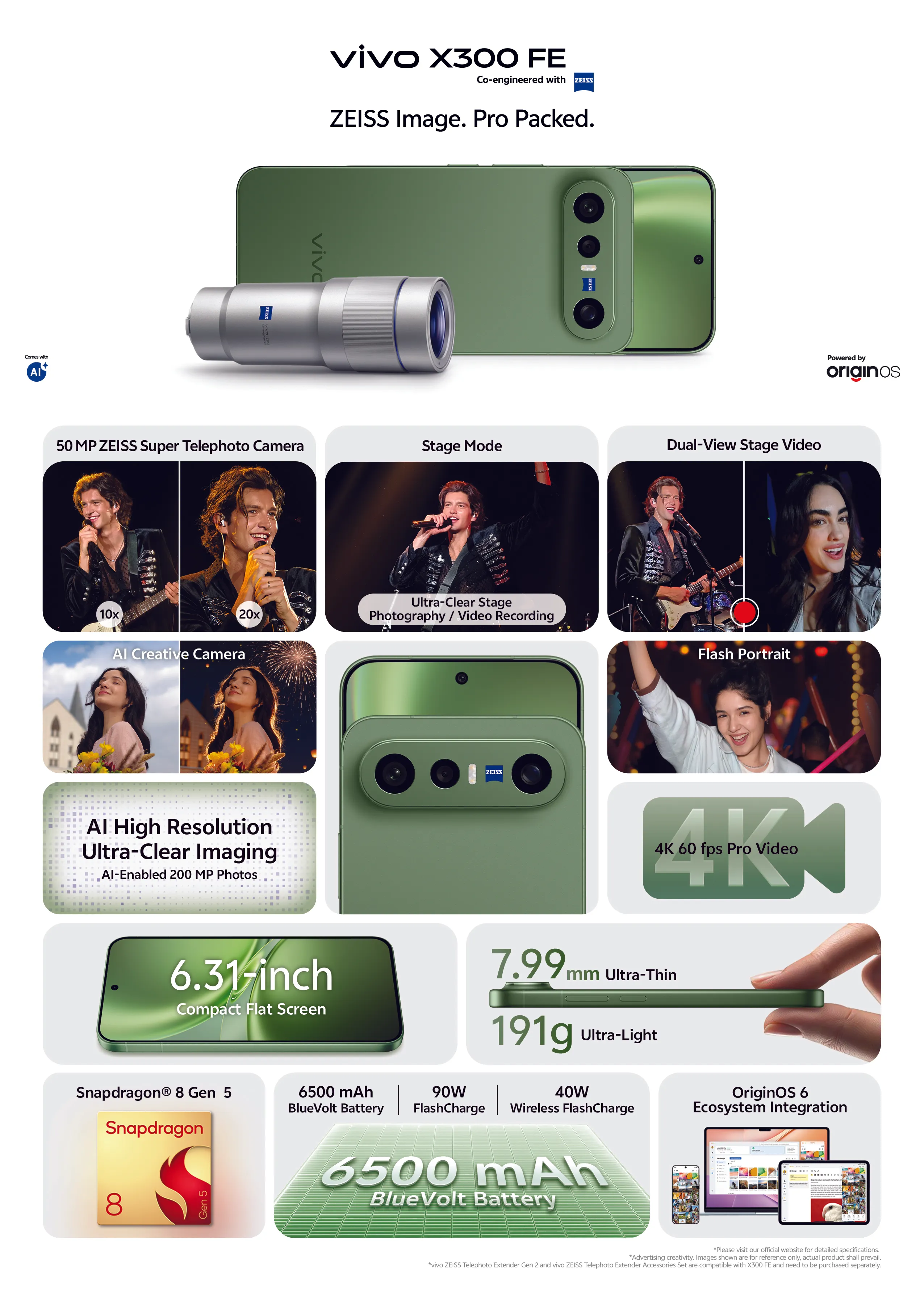 vivo X300 FE 12GB+256GB Green vivo care+vivo buds_2